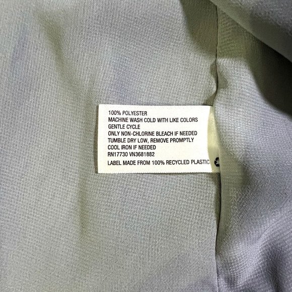 Knox Rose - Women's Size S - Grey Top Long Sleeve - Pleated Front - Picture 4 of 12